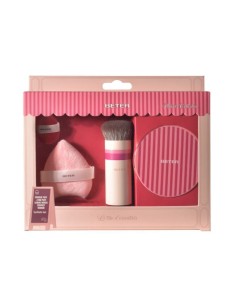 Brocha Kabuki, espejo y aplicadores set Beter Plaisirs.