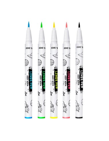 Set 5 Rotuladores Genius Tribe maquillaje infantil wash off