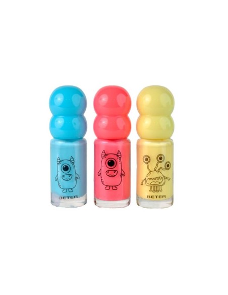 Esmalte de uñas Beter Genius Tribe de base agua 3 colores
