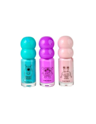 Esmalte de uñas Beter Genius Tribe de base agua 3 colores Set-2