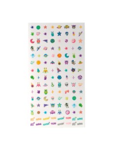Nail Stickers Genius Tribe para nail art infantil 2