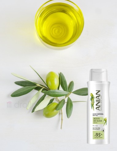 Anian Leche Corporal Body Milk Aceite de Oliva 500 ml