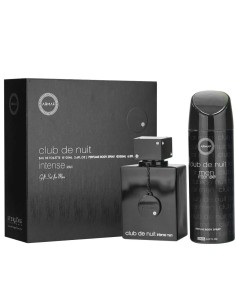 ARMAF CLUB DE NUIT INTENSE MAN EDT VAP 105 ML + BODY SPRAY 200 ML
