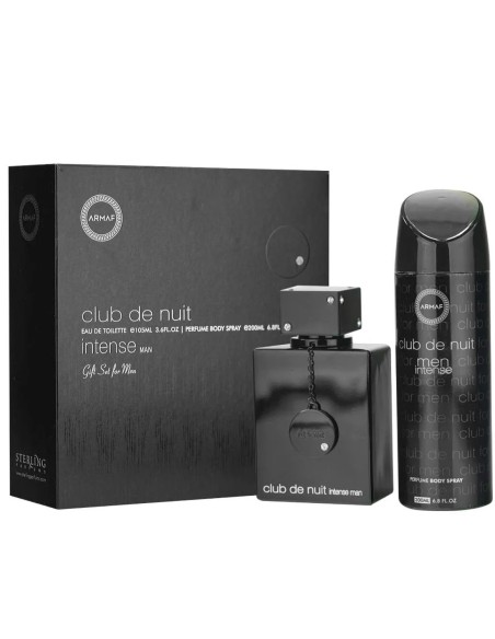 ARMAF CLUB DE NUIT INTENSE MAN EDT VAP 105 ML + BODY SPRAY 200 ML