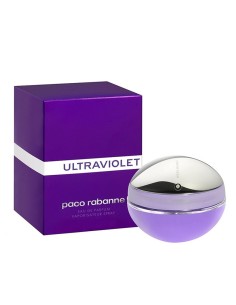 Frasco y caja fragancia Ultraviolet Paco Rabanne
