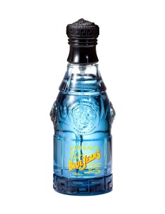 Lata y frasco perfume Versace Blue Jeans para hombre 2