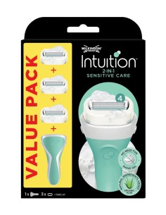 Pack Wilkinson Intuition Sensitive con 3 recambios