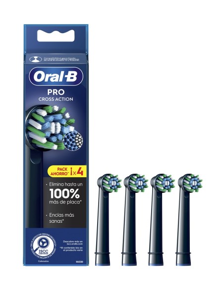 CEPILLO ELECTRICO ORAL B RECAMBIO CROSS ACTION 4 REPUESTOS