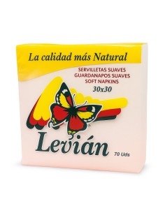 Servilleta 30x30cm 1 Capa 70 Uds Levian.
