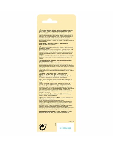 Cepillo con latón y goma para nobuck y piel afelpada