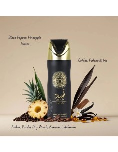 Spray desodorante Lattafa Asad para hombre 200 ml 2