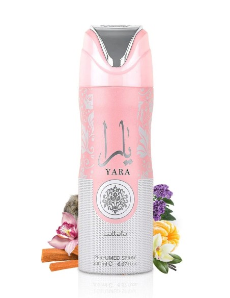 Lattafa Yara protección dulce con vainilla y orquídea