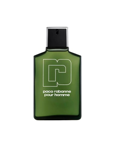 Botella verde de Pour Homme de Paco Rabanne