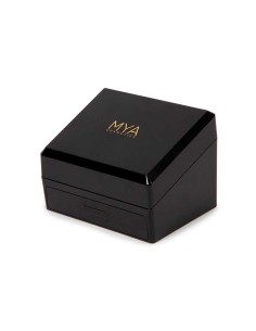 Cofre de maquillaje MYA 77 productos cerrado negro