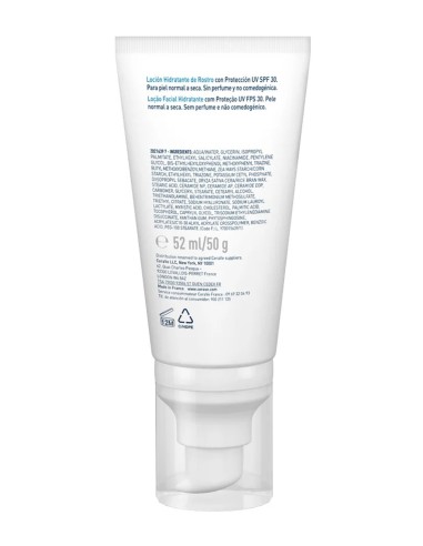 Loción facial CeraVe para piel normal a seca