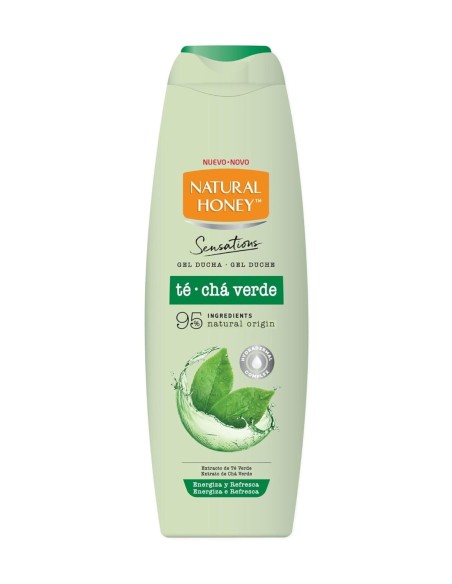 Gel baño Natural Honey té verde
