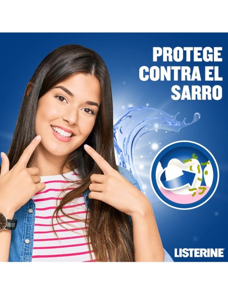 Listerine 6 beneficios en 1 higiene total