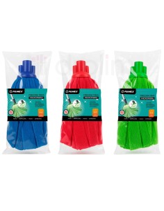 Fregona Microfibra Tiras Alta Absorción