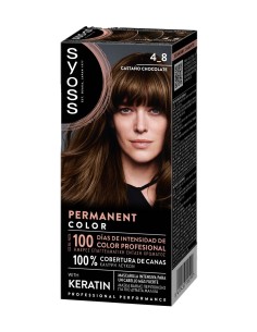 Tinte permanente Syoss 4-8 Castaño Chocolate