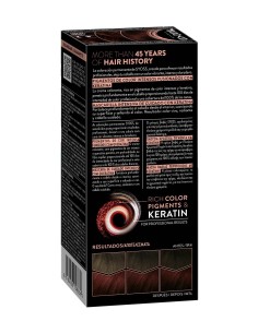 Tinte permanente Syoss 4-2 Caoba con Keratina 2