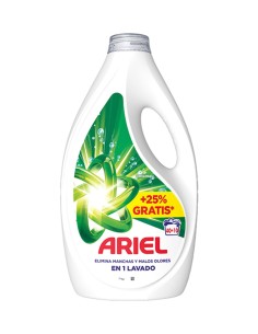 Botella de detergente Ariel líquido 50 lavados