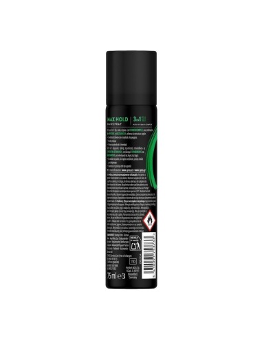 Bote de laca Syoss negro 75 ml de fácil cepillado