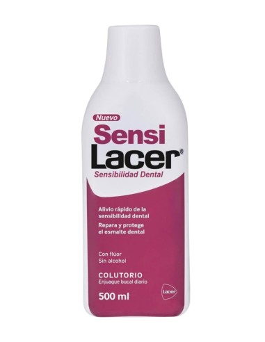 SensiLacer colutorio para sensibilidad dental en formato de 500 ml