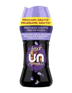 Lenor Unstoppables Perlas Frescura Violeta 270 g + 35%