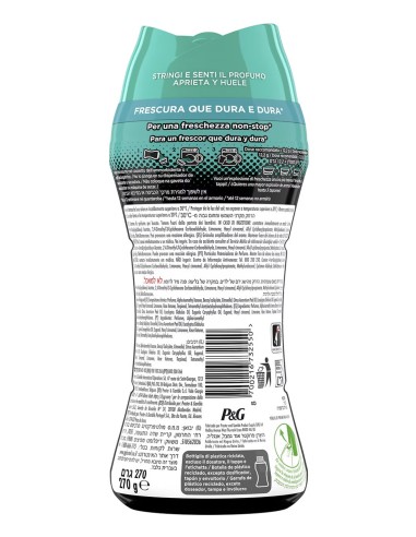 Lenor Unstoppables Perlas Perfume Ropa Fresh 270 g