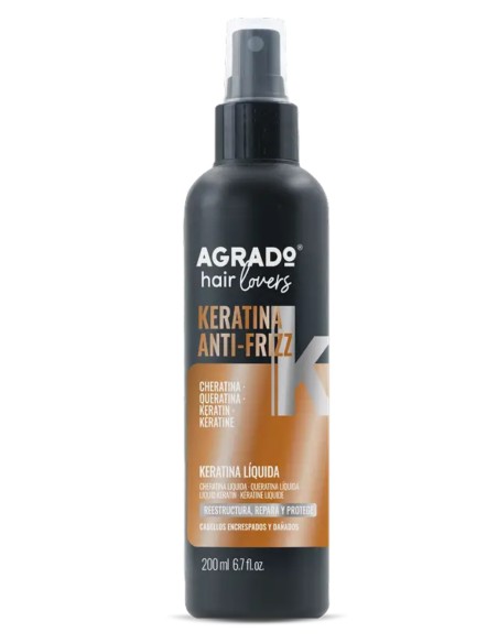 Spray Keratina Líquida Agrado Hair Lovers 200 ml