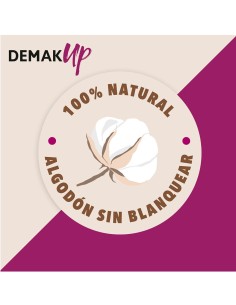 Demak Up Discos Desmaquillar Algodón Sin Blanquear 70 Uds