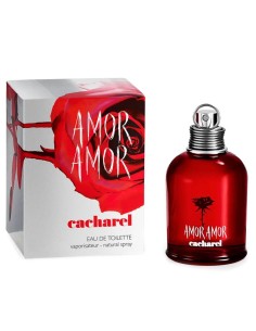 Imagen frasco perfume Amor Amor color rojo 2