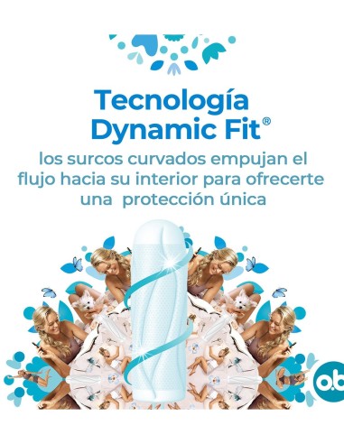 o.b. ProComfort Tampones Súper sin aplicador