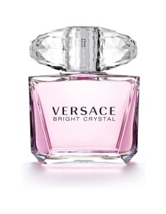 Envase perfume Versace Bright Crystal color rosa cristalino