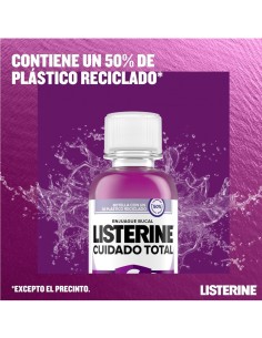 Listerine Cuidado Total Enjuague Bucal Viaje 95 ml 2