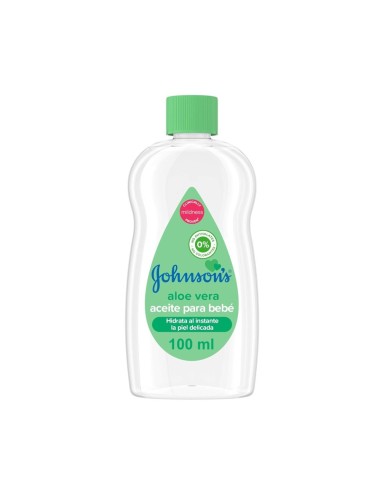 Aceite Corporal Johnson's Aloe Vera 100 ml piel delicada