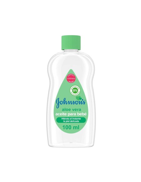 Aceite Corporal Johnson's Aloe Vera 100 ml piel delicada