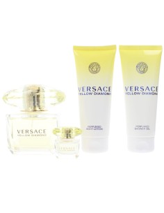 Estuche Versace Yellow Diamond 90ml set de regalo 2
