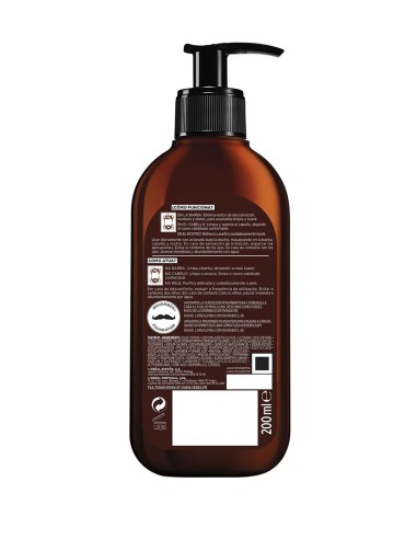 LOREAL MEN BARBER CLUB CHAMPU PARA BARBA 200 ML