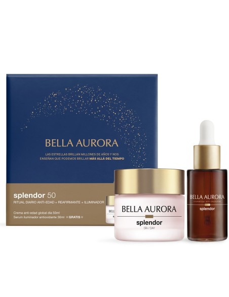 Set Bella Aurora Splendor Crema Día 50ml + Sérum 30ml