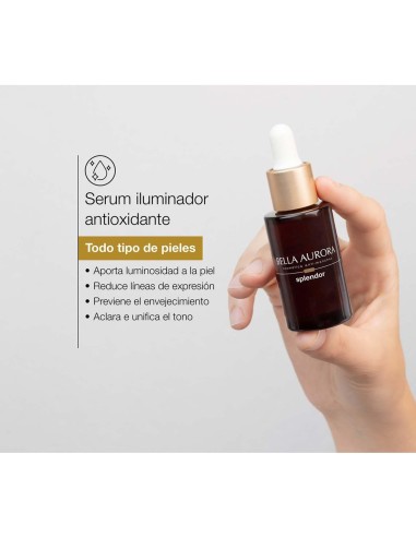 Bella Aurora Splendor serum iluminador antioxidante