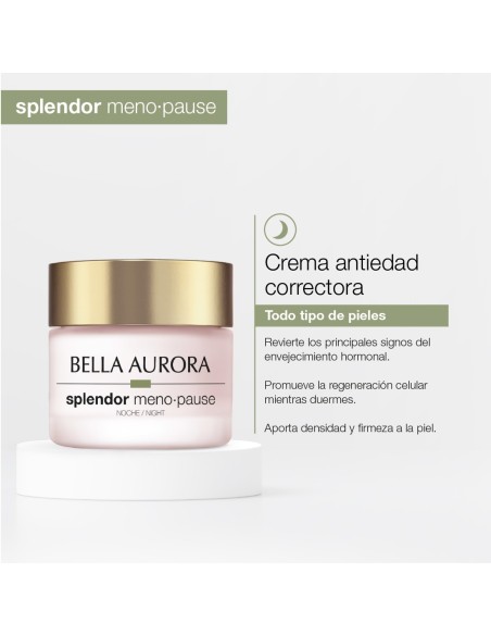 Crema antiedad fortificante noche menopausia 50ml