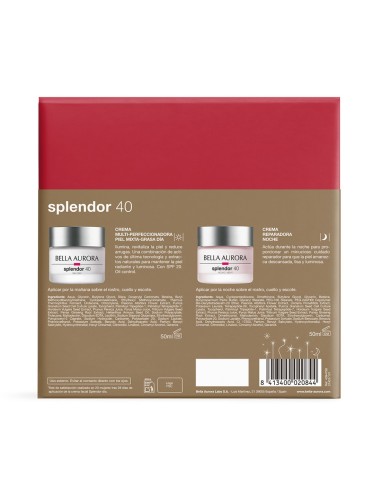 Tratamiento facial antiedad dúo Splendor 40