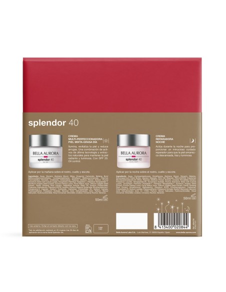 Tratamiento facial antiedad dúo Splendor 40
