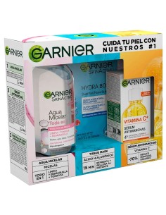 Set Garnier Esenciales limpieza e iluminación facial