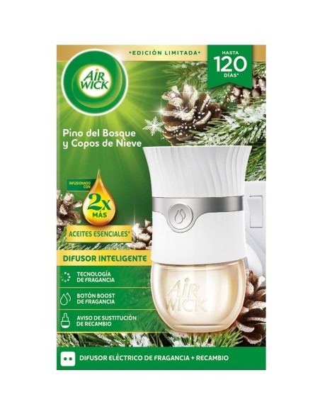 Difusor eléctrico inteligente Air Wick pino