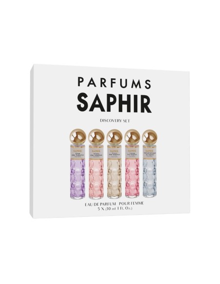 Estuche 5 perfumes Saphir 30 ml de mujer para regalar