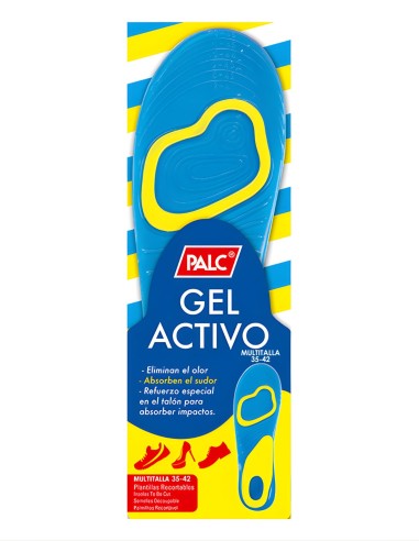 Plantillas Palc Gel Activo recortables talla 35 a 42