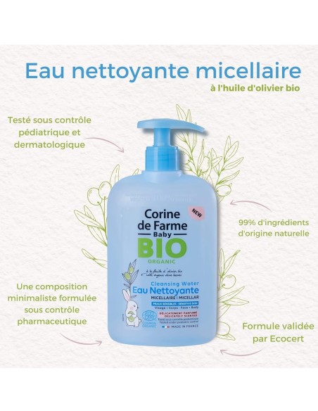 Agua Micelar Bio Corine de Farme 500 ml | Piel Sensible