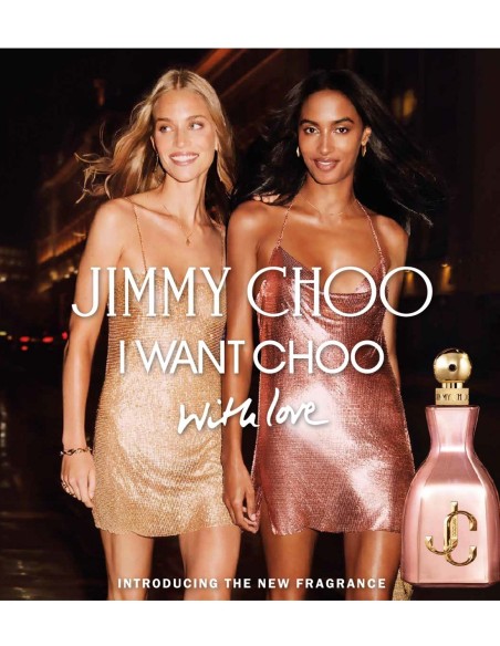 I Want Choo With Love 100 ml frasco rosa glitter